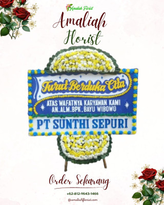 Papan Bunga Duka di Bojong Renged