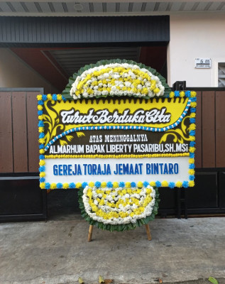 Papan Bunga Duka di Bojong Renged