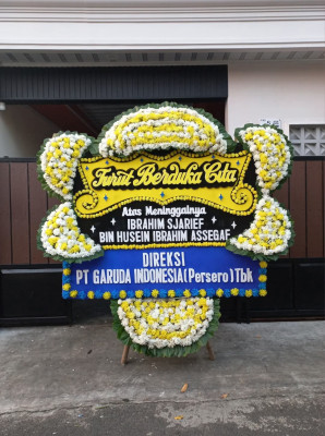Papan Bunga Duka di Bojong Renged