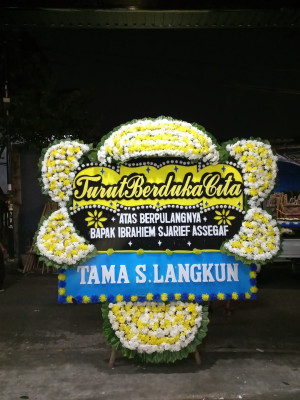 Papan Bunga Duka di Bojong Renged