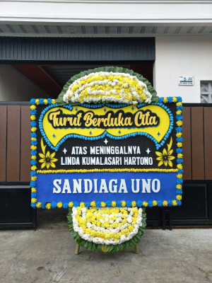 Papan Bunga Duka di Bojong Renged