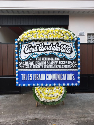 Papan Bunga Duka di Bojong Renged